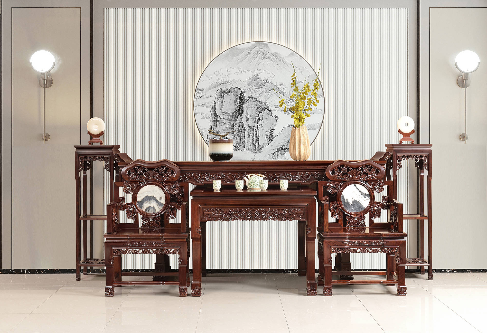 中式餐桌精选大红酸枝缅甸花梨木源头工厂匠心工艺与收藏价值深度解析CQ9电子版入口