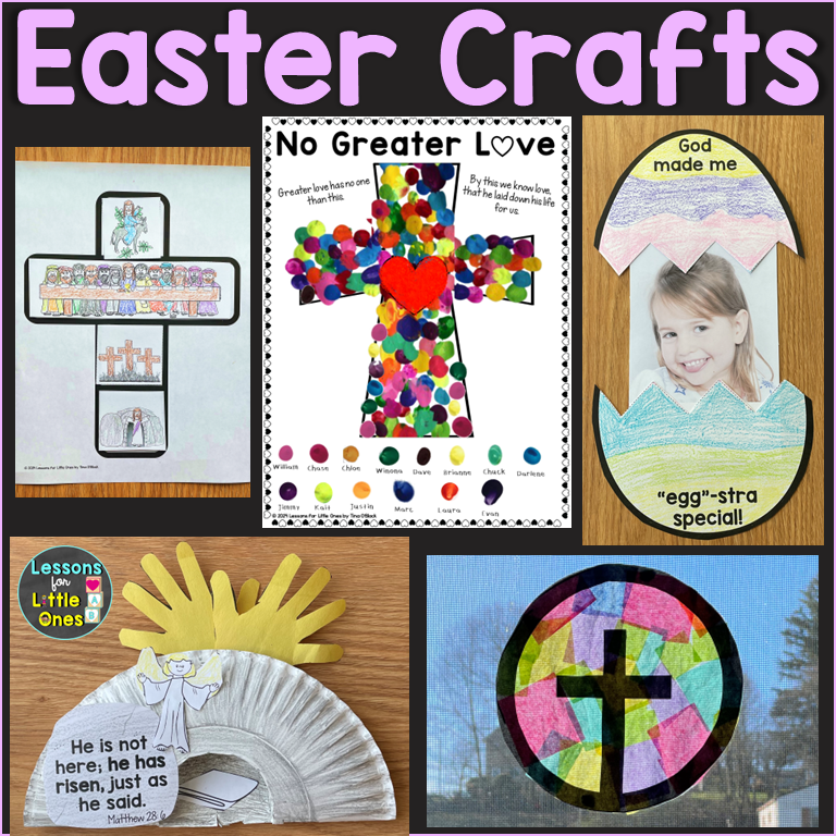 Christian Easter Crafts & Art Projects that Teach The Easter Story