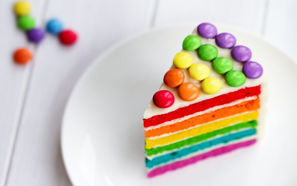 Rainbow desserts and treats